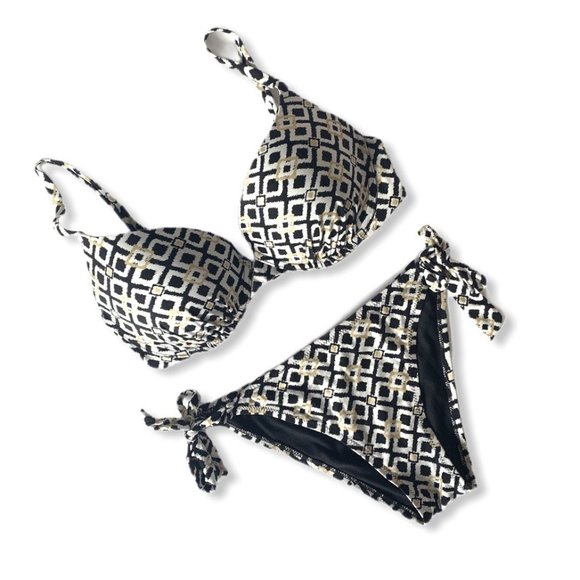 Yamamay Bikini - geometric pattern - Picture 1 of 4